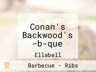 Conan's Backwood's -b-que