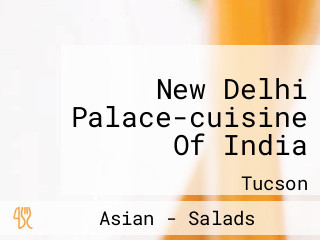 New Delhi Palace-cuisine Of India