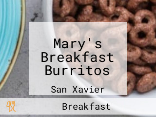 Mary's Breakfast Burritos