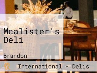 Mcalister's Deli