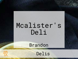 Mcalister's Deli