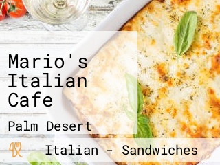 Mario's Italian Cafe