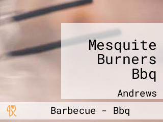 Mesquite Burners Bbq