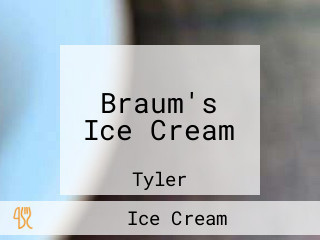 Braum's Ice Cream