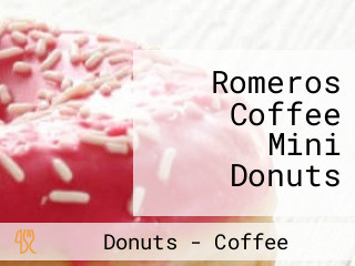 Romeros Coffee Mini Donuts