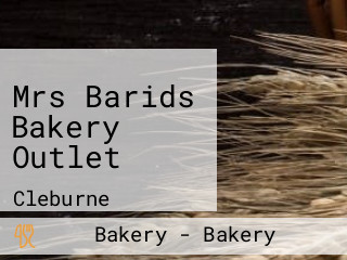 Mrs Barids Bakery Outlet