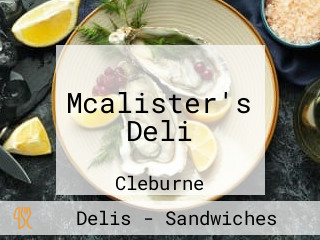 Mcalister's Deli