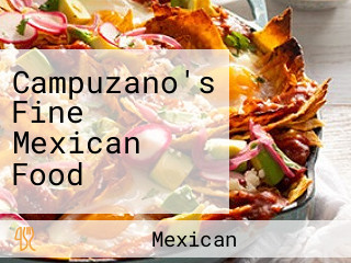 Campuzano's Fine Mexican Food