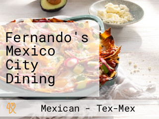 Fernando's Mexico City Dining