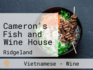 Cameron's Fish and Wine House