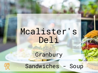 Mcalister's Deli