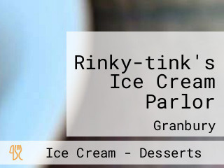 Rinky-tink's Ice Cream Parlor