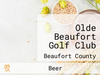 Olde Beaufort Golf Club