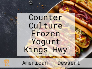 Counter Culture Frozen Yogurt Kings Hwy