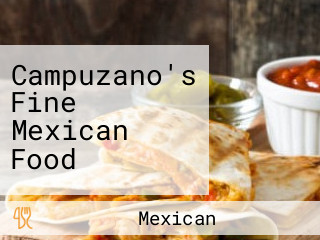 Campuzano's Fine Mexican Food