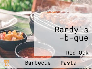 Randy's -b-que