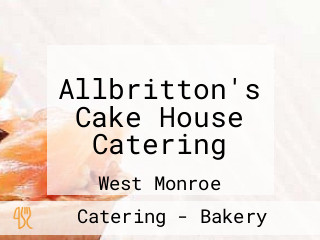 Allbritton's Cake House Catering