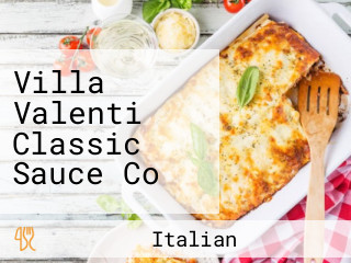 Villa Valenti Classic Sauce Co