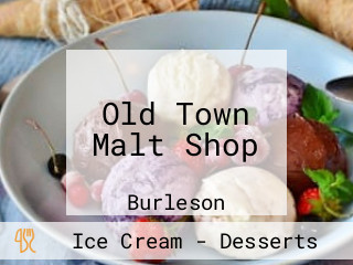 Old Town Malt Shop