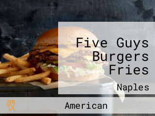 Five Guys Burgers Fries