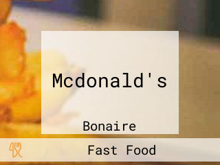 Mcdonald's