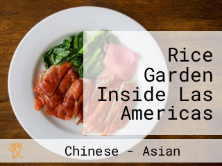 Rice Garden Inside Las Americas Mall Food Court