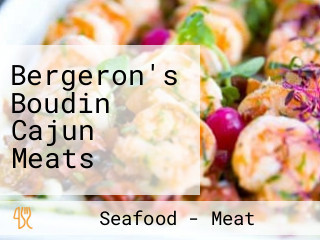 Bergeron's Boudin Cajun Meats