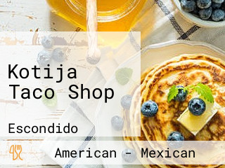 Kotija Taco Shop