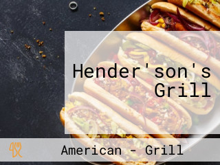 Hender'son's Grill