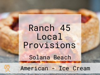 Ranch 45 Local Provisions