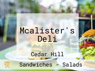 Mcalister's Deli