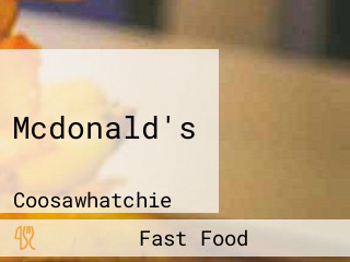 Mcdonald's