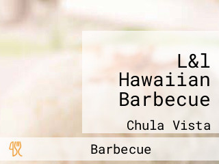 L&l Hawaiian Barbecue