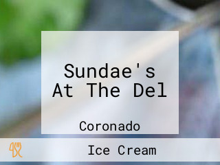 Sundae's At The Del