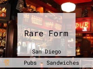 Rare Form