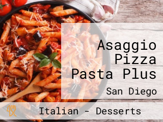 Asaggio Pizza Pasta Plus