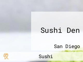 Sushi Den