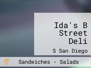 Ida's B Street Deli