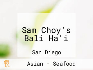 Sam Choy's Bali Ha'i