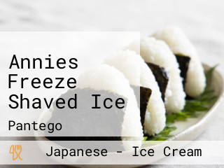 Annies Freeze Shaved Ice