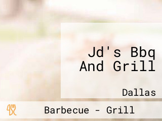 Jd's Bbq And Grill