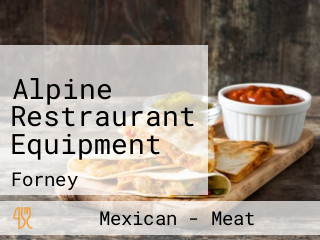 Alpine Restraurant Equipment