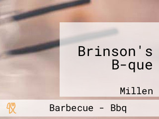 Brinson's B-que