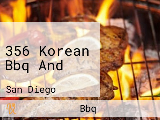 356 Korean Bbq And