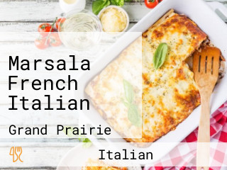 Marsala French Italian