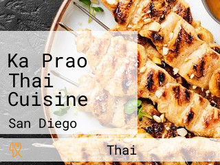 Ka Prao Thai Cuisine