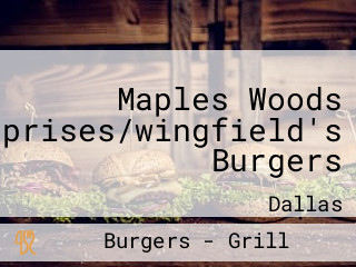 Maples Woods Enterprises/wingfield's Burgers