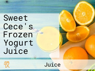 Sweet Cece's Frozen Yogurt Juice