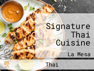 Signature Thai Cuisine