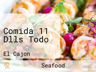 Comida 11 Dlls Todo